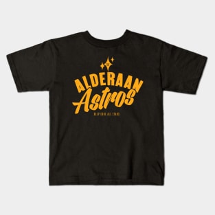 Alderaan Astros Kids T-Shirt